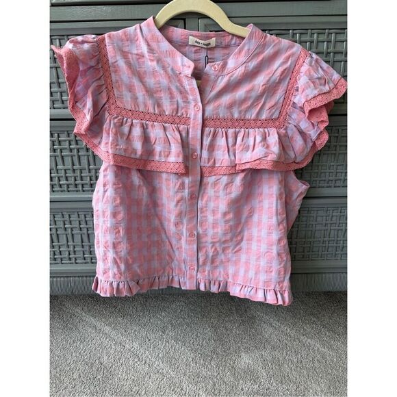 NWT  day + moon Camila gingham too, $60 Large E29 - Picture 2 of 8